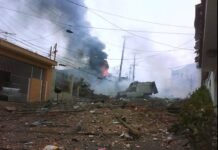 Avenida Explosão: Rua Contiguiba em 1980