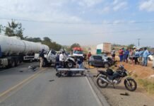 Grave acidente na BR-101 em Sergipe deixa duas pessoas mortas e sete feridas